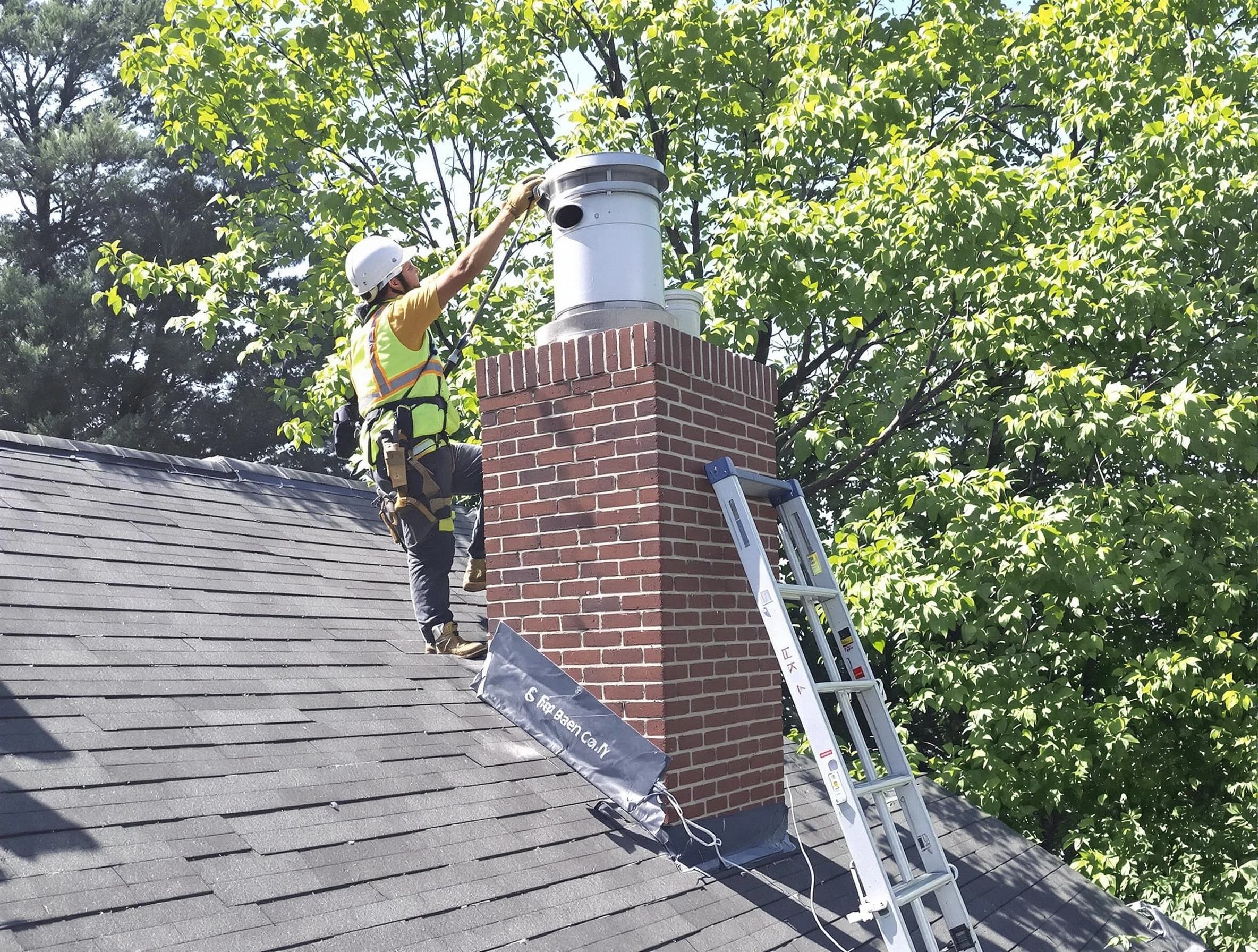 Chimney liner inspection by North Ogden Chimney Sweep in North Ogden, UT
