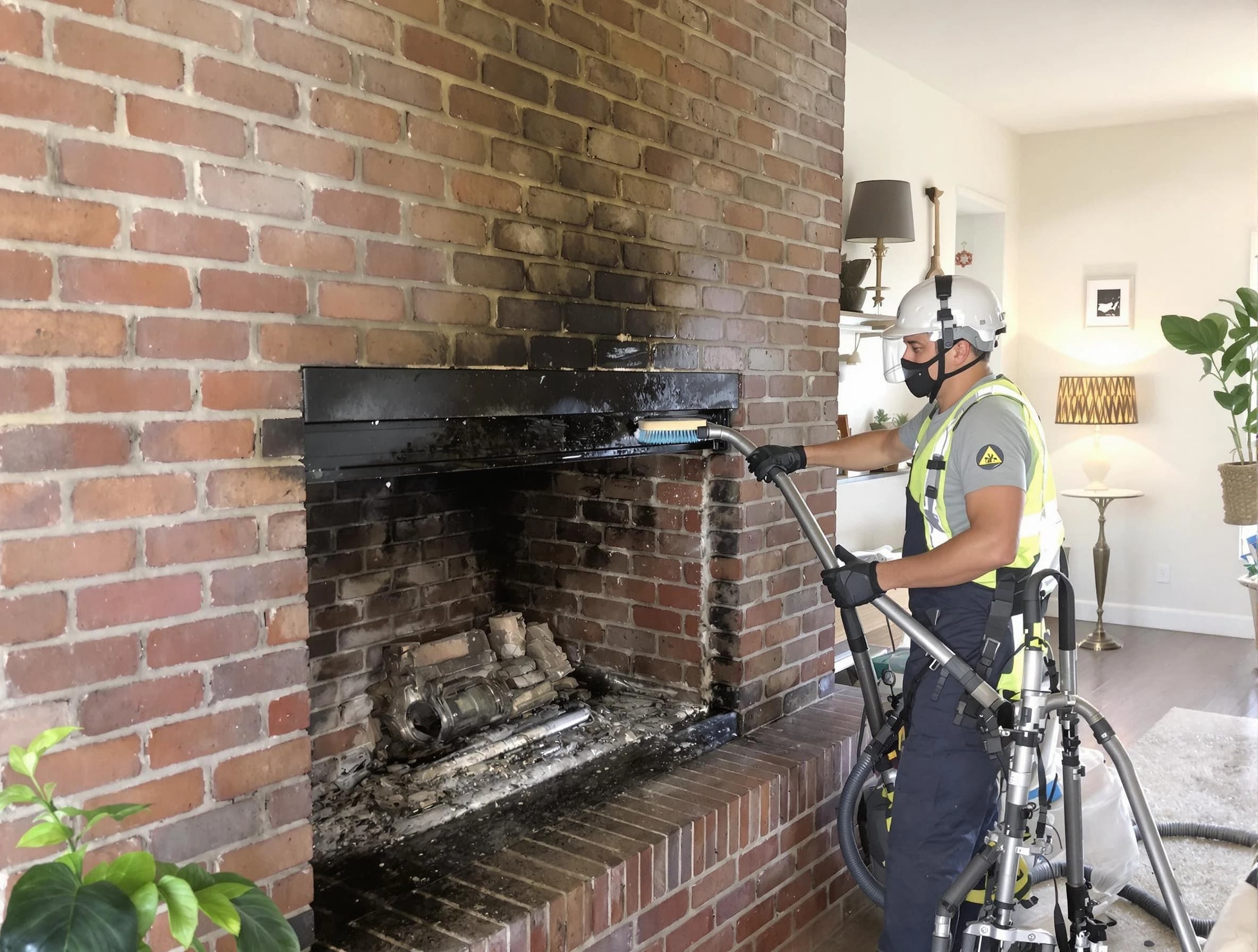 North Ogden Chimney Sweep providing fireplace cleaning services in North Ogden, UT