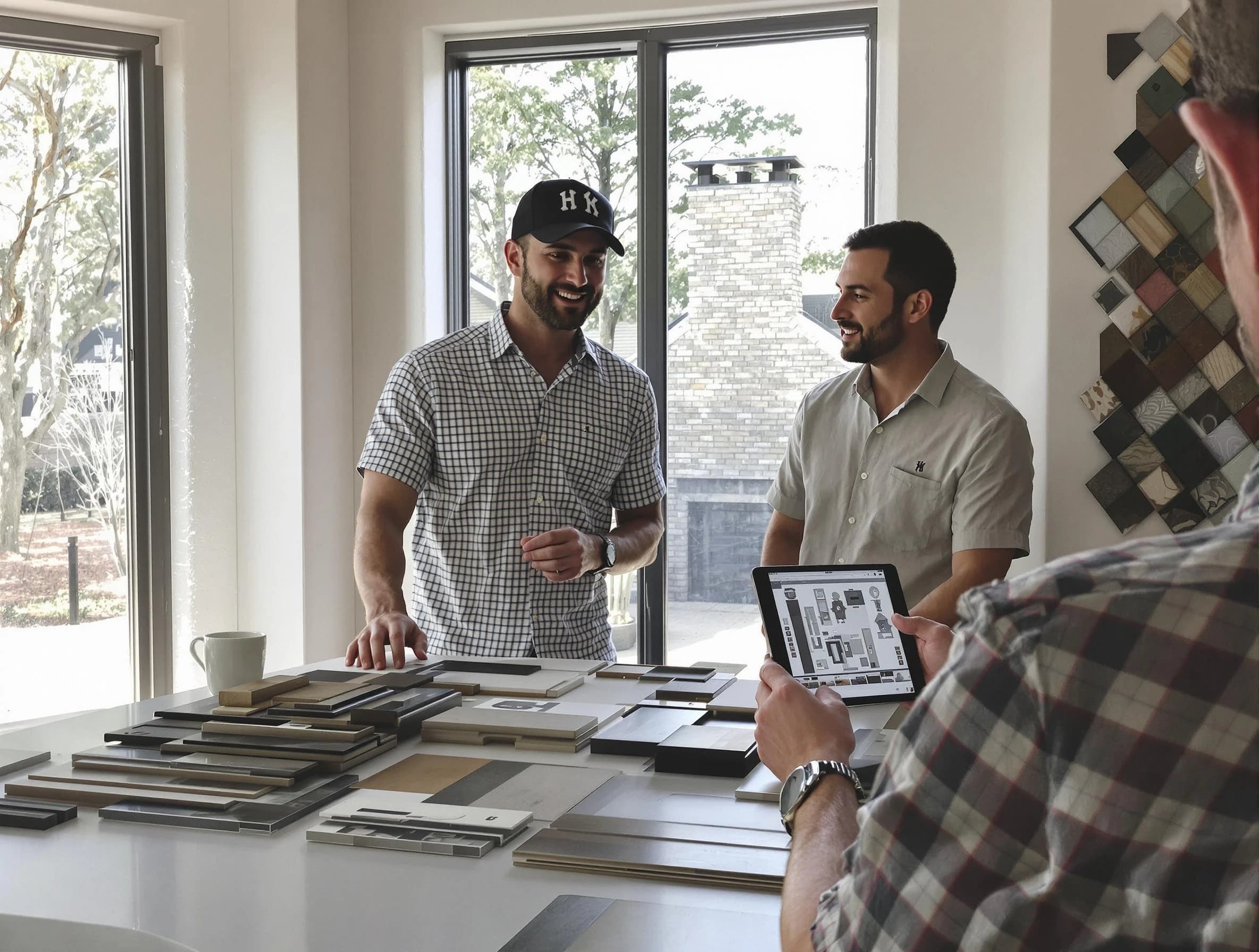 North Ogden Chimney Sweep remodeling a chimney and fireplace in North Ogden, UT
