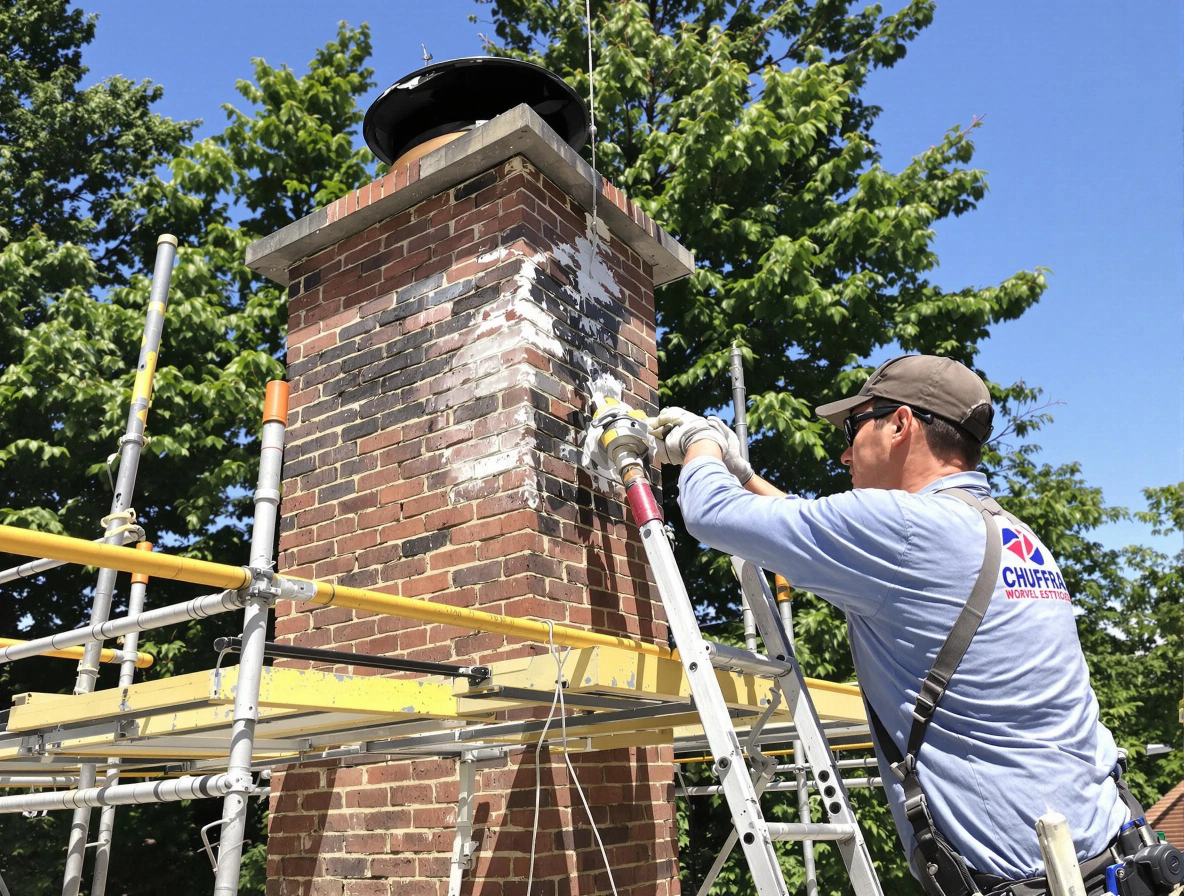 Structural chimney repair by North Ogden Chimney Sweep in North Ogden, UT